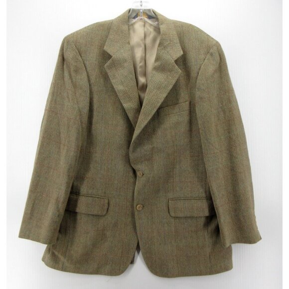VINTAGE Brooks Brothers Sport Coat 40 Blazer Windowpane Check USA